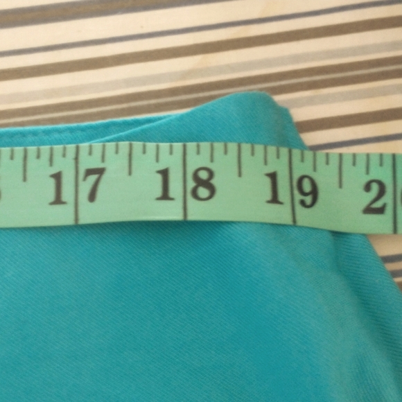 XXL NWT SHOEDAZZLE Aqua Green Faux Wrap Skirt - Picture 6 of 15